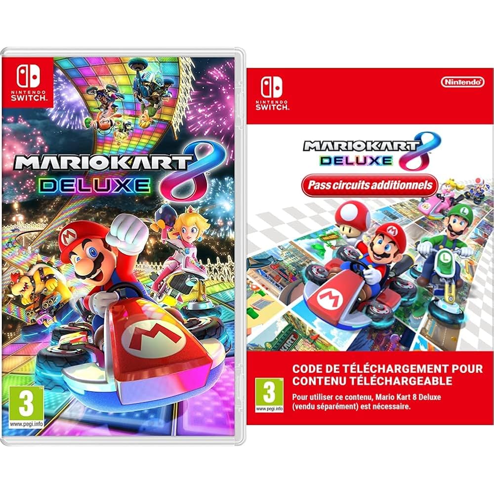 Nintendo Switch Nintendo Switch + Mario Kart 8 Mario Kart™ 8 Deluxe – Nintendo Switch : Amazon.fr: High-Tech